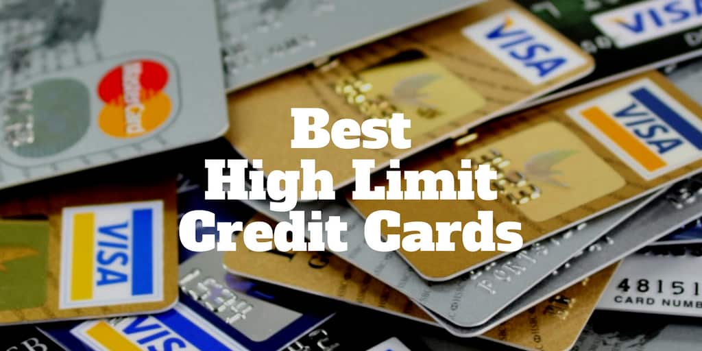 Credit limit high cards