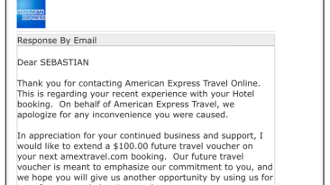 Amex enquiry summing