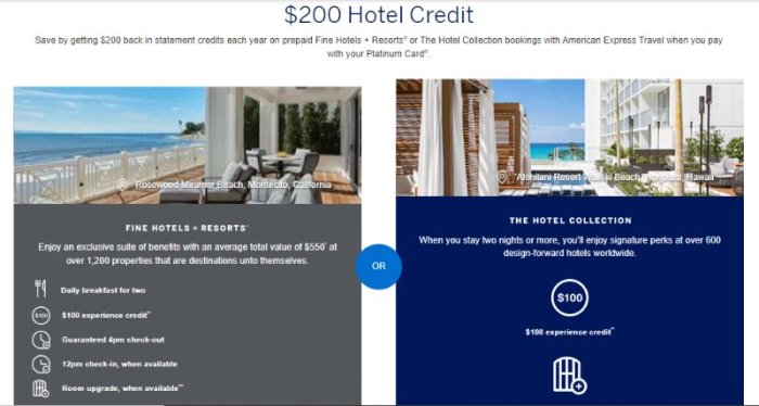 Travel amex platinum potential issues credit