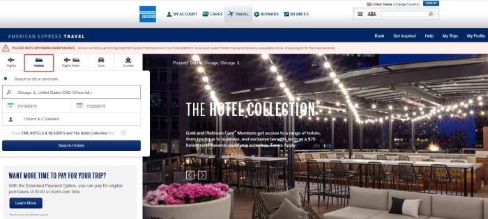 Amex How to book hotels with Amex Platinum Hotel Collection