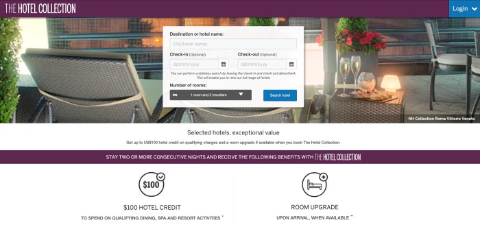 American express hotel collection rewards program
