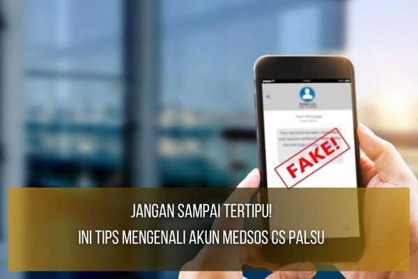 Akun Medsos CS Palsu