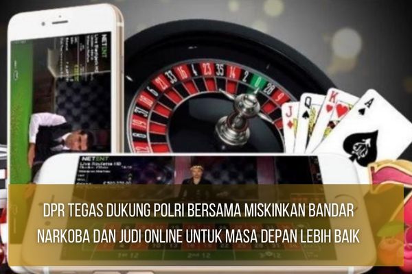 Miskinkan Bandar Narkoba dan Judi Online