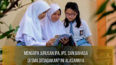Jurusan IPA, IPS, dan Bahasa di SMA