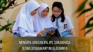 Jurusan IPA, IPS, dan Bahasa di SMA
