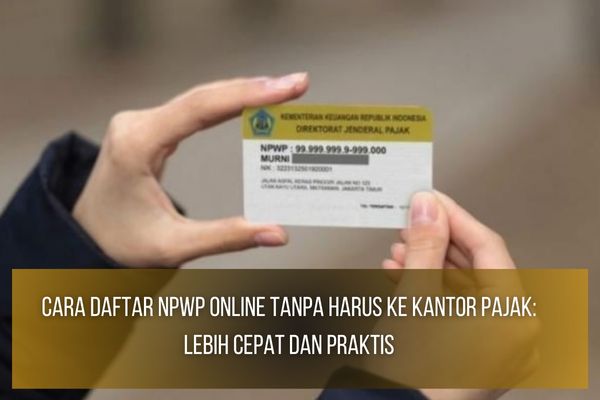 Daftar NPWP Online