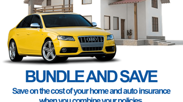 Compare home and auto insurance bundles