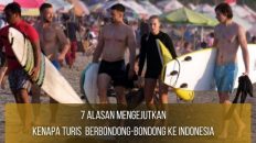 Turis Berbondong-Bondong ke Indonesia