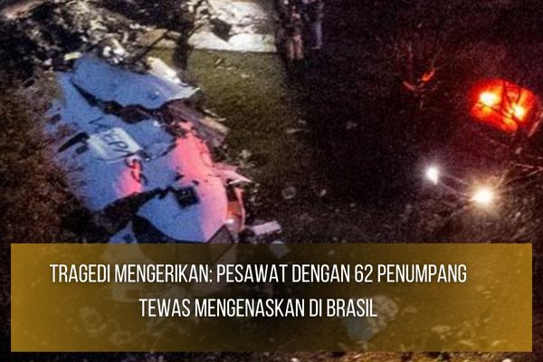 Pesawat dengan 62 Penumpang
