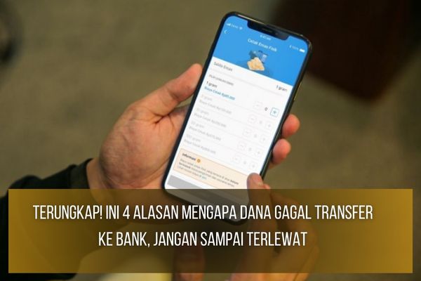 DANA Gagal Transfer ke Bank DANA Gagal Transfer ke Bank