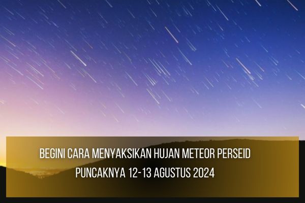 Hujan Meteor Perseid