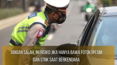 Fotokopi SIM dan STNK