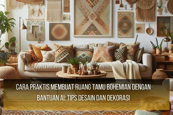 Ruang Tamu Bohemian Ruang Tamu Bohemian