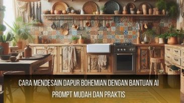 Mendesain Dapur Bohemian