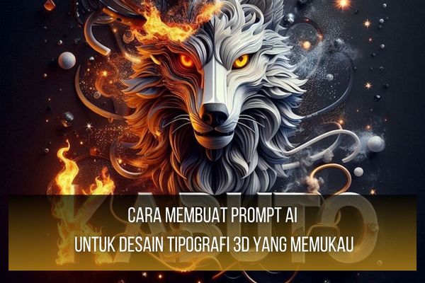 Desain Tipografi 3D