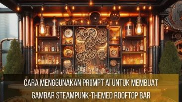 Steampunk-Themed Rooftop Bar