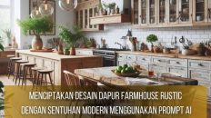 Dapur Farmhouse Rustic
