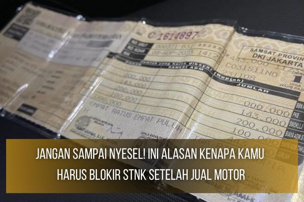 Blokir STNK